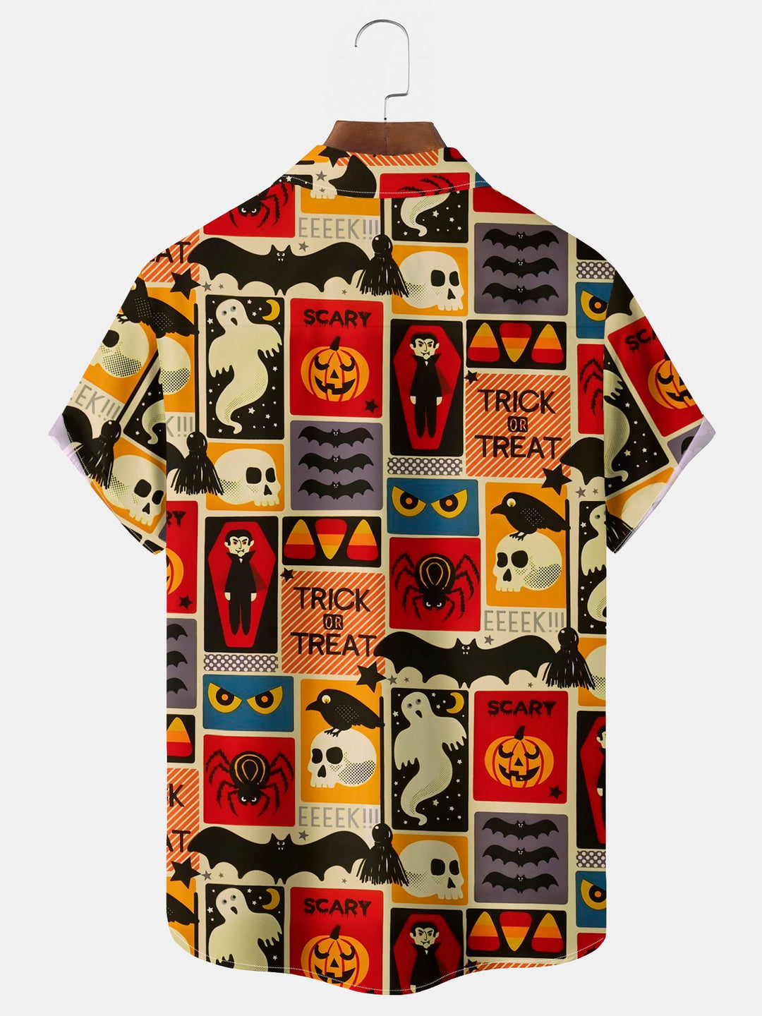 Alohadaddy Halloween Cartoon Print Men&