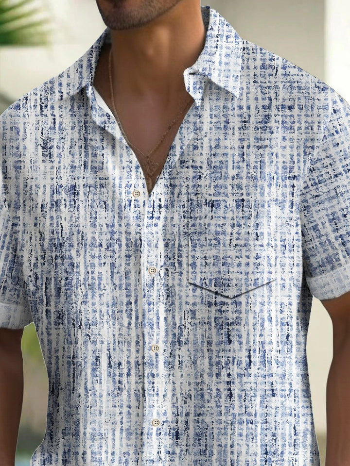 Alohadaddy® Vintage Abstract Texture Print Men&