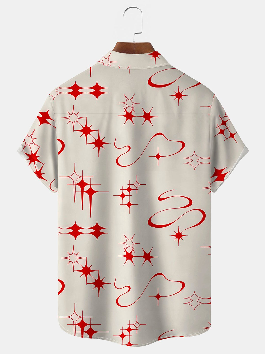 Alohadaddy® Vintage Medieval Atomic Geometry Starburst Print Men&