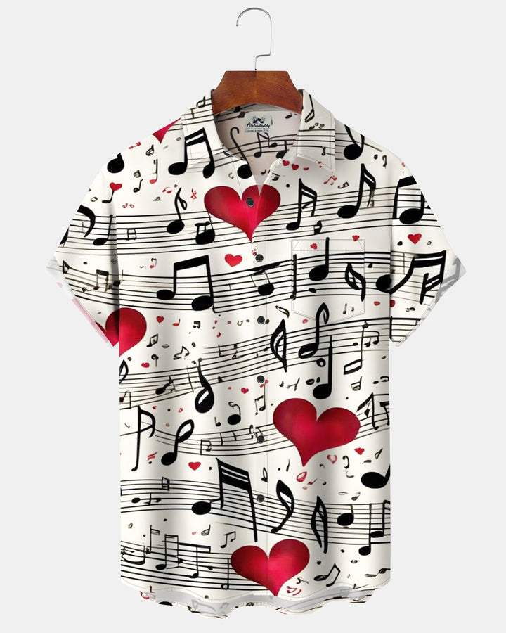 Alohadaddy® Casual Heart-Print Men&