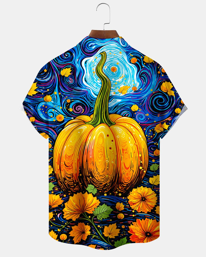 Alohadaddy® Halloween Pumpkin Print Men&