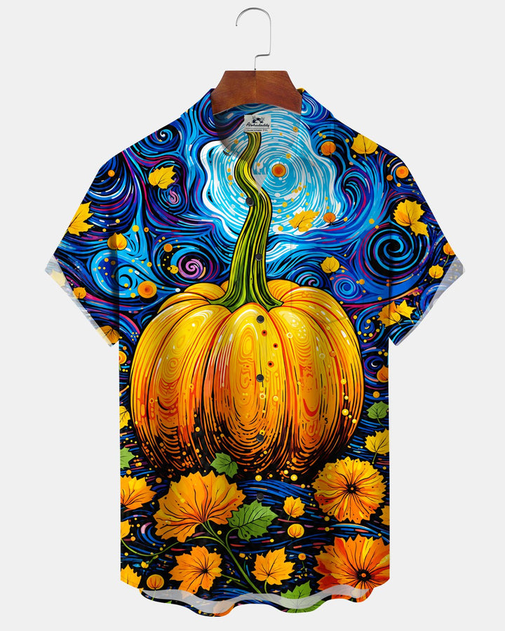 Alohadaddy® Halloween Pumpkin Print Men&