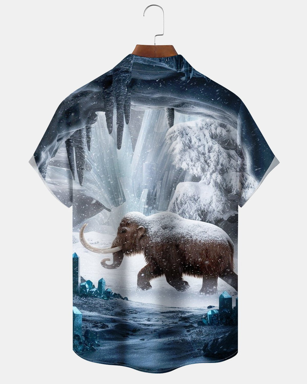 Alohadaddy® Vintage Mammoth Glacier Print Men&
