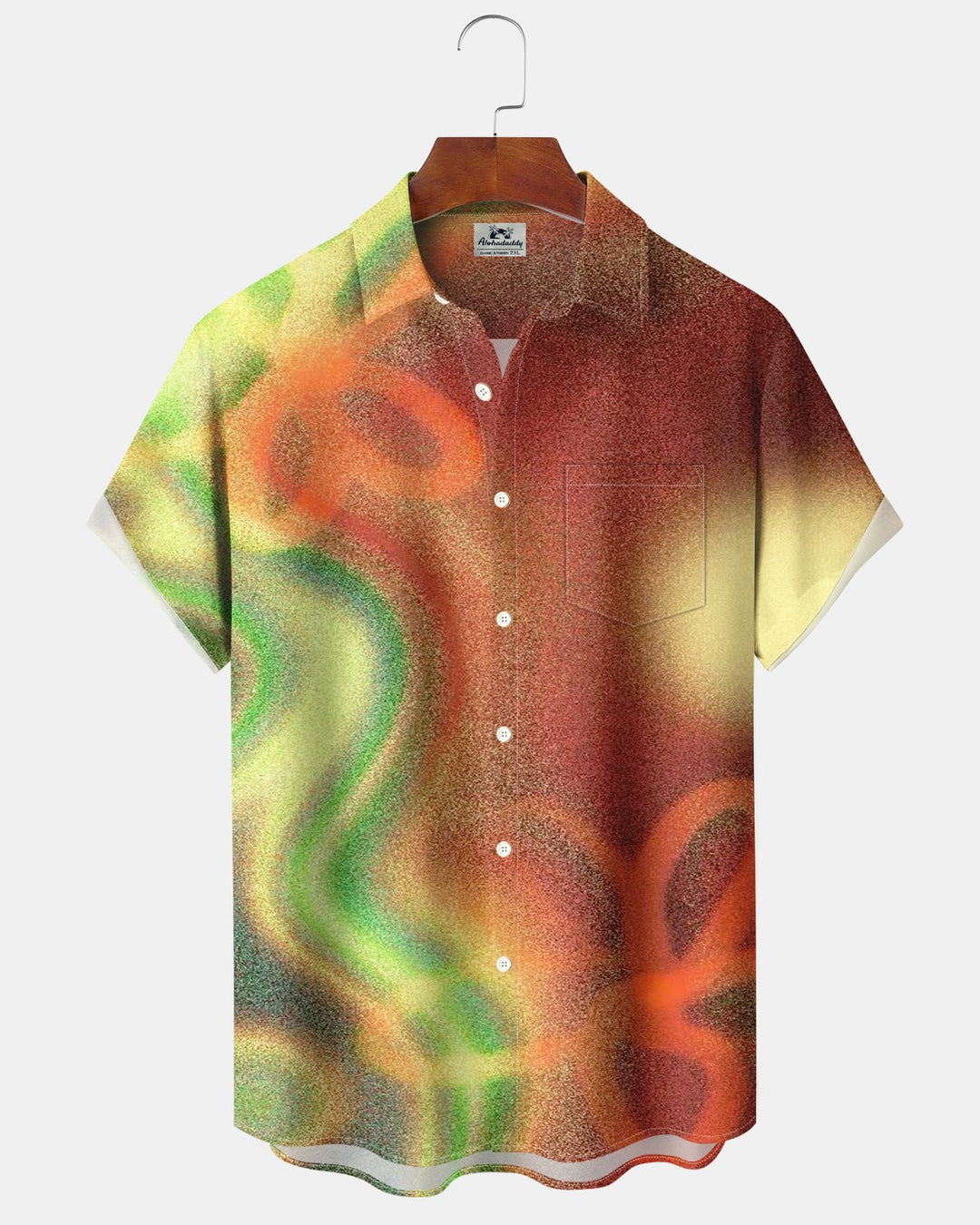 Alohadaddy® Holiday Christmas Abstract Art Print Men&