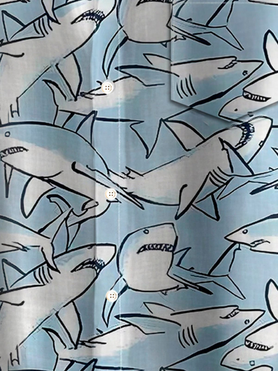 Alohadaddy Hawaii Marine Creatures Whale Shark 3D Print Men&