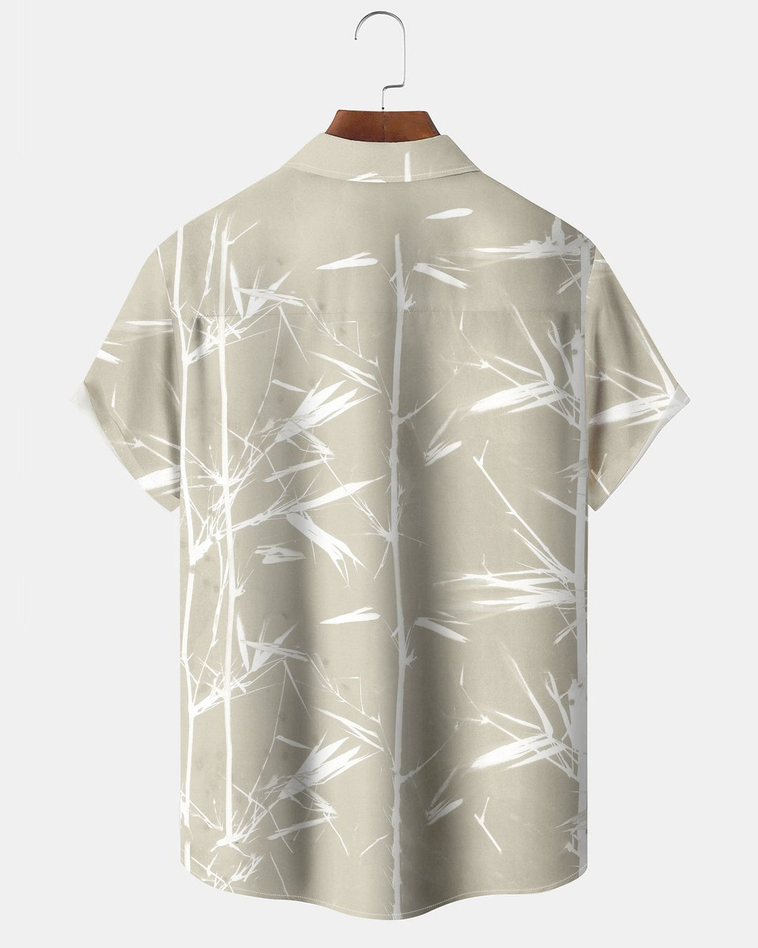 Alohadaddy® Casual Bamboo Print Artistic Button Pocket Cardigan Men&