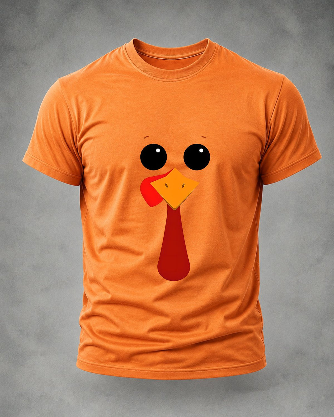 Alohadaddy® Holiday/Thanksgiving Graphic Crew-Neck Short-Sleeve T-Shirt