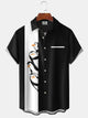 Alohadaddy Vintage Hawaiian Cartoon Penguin Bowling Shirt