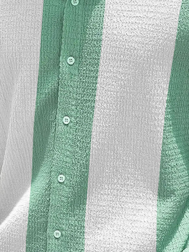 Chemise à manches courtes et poches à boutons pour homme Alohadaddy Retro Basic Bowling Contrast Color 60s 3D Digital Print Big &amp;amp; Tall