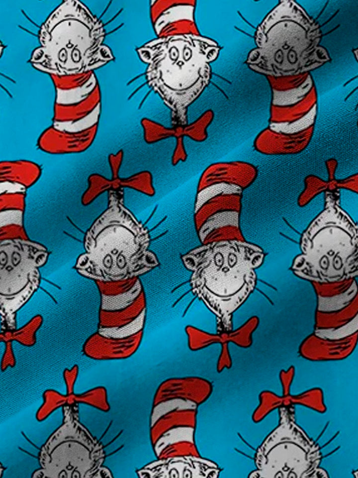 Alohadaddy Christmas Cartoon Print Men&