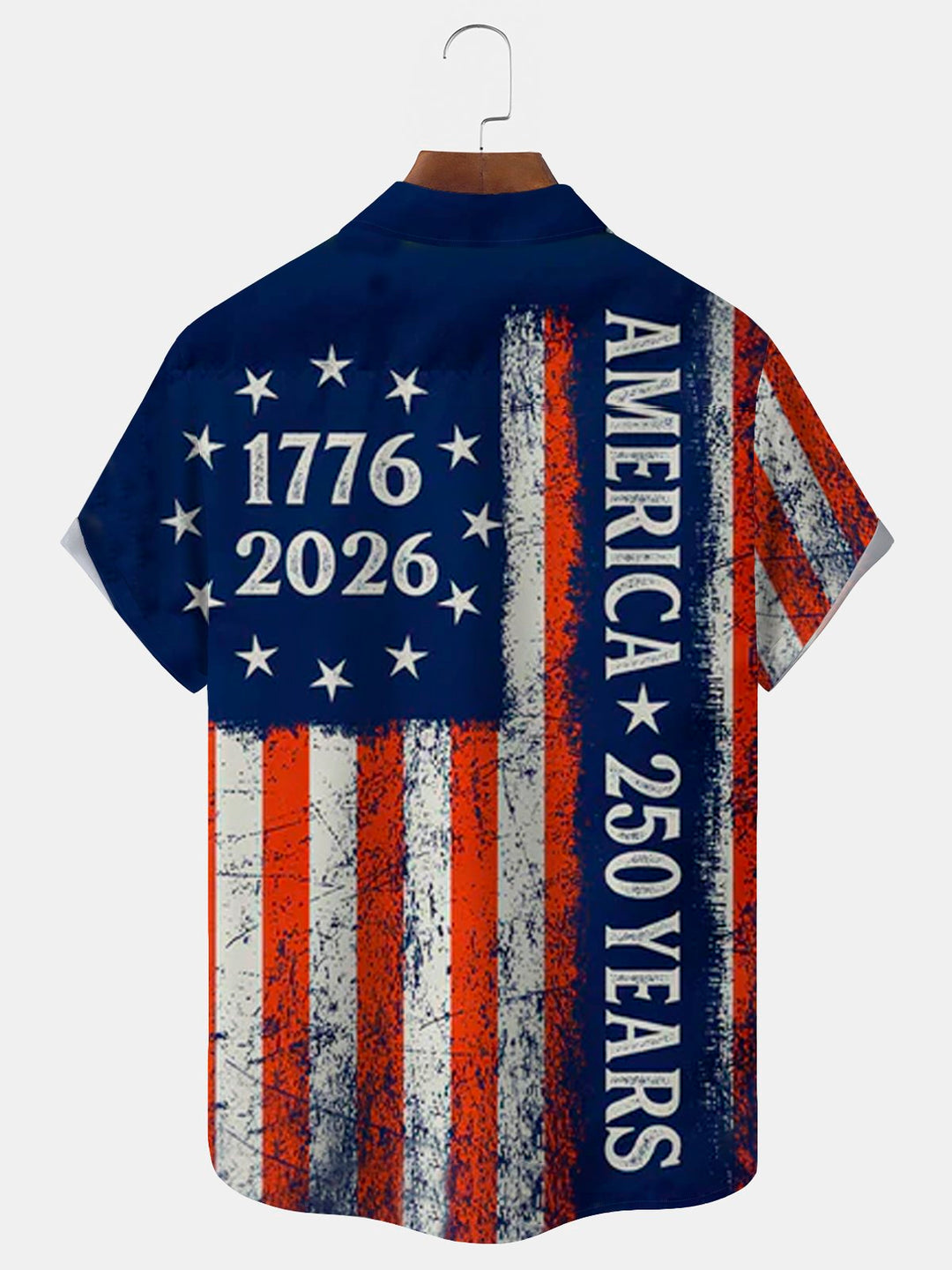 Alohadaddy® 250th Anniversary National Flag Print Men&