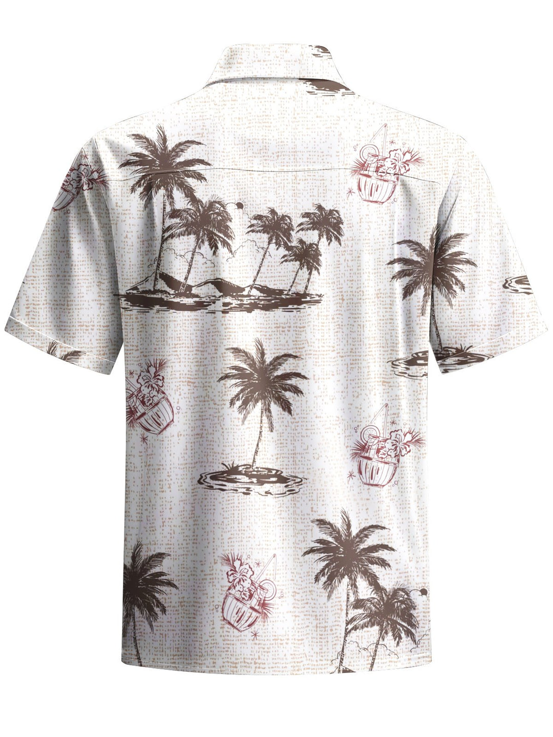 Alohadaddy® Hawaii Palm Trees Art Print Moisture Wicking Men&