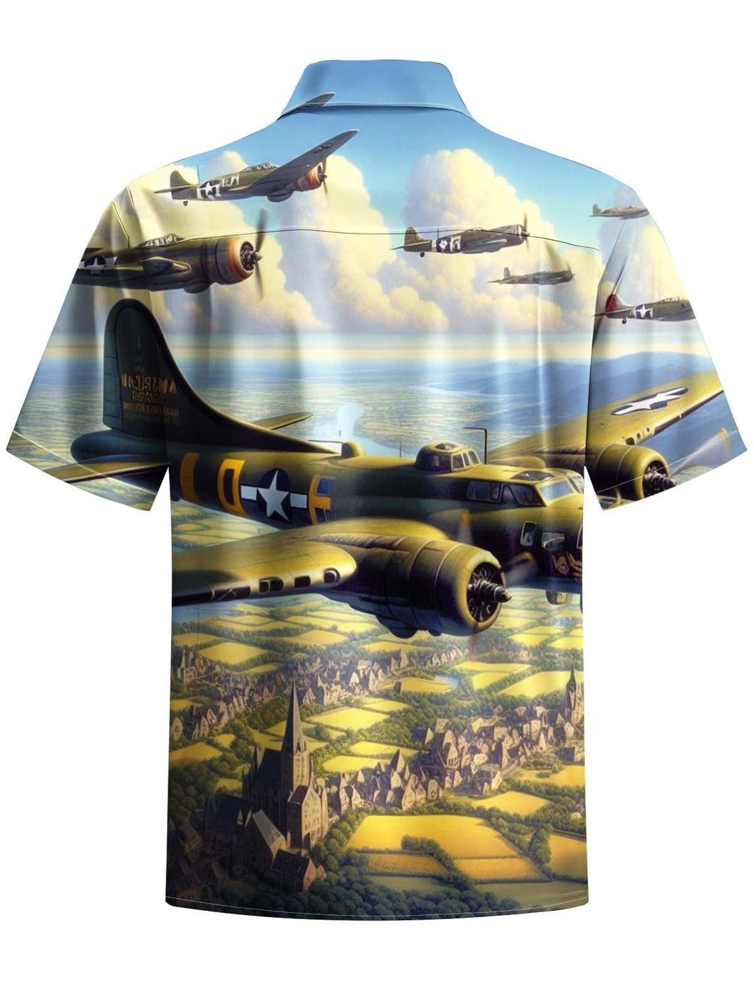 Alohadaddy® Casual Fighter Squad Print Art Pocket Elastic Men&