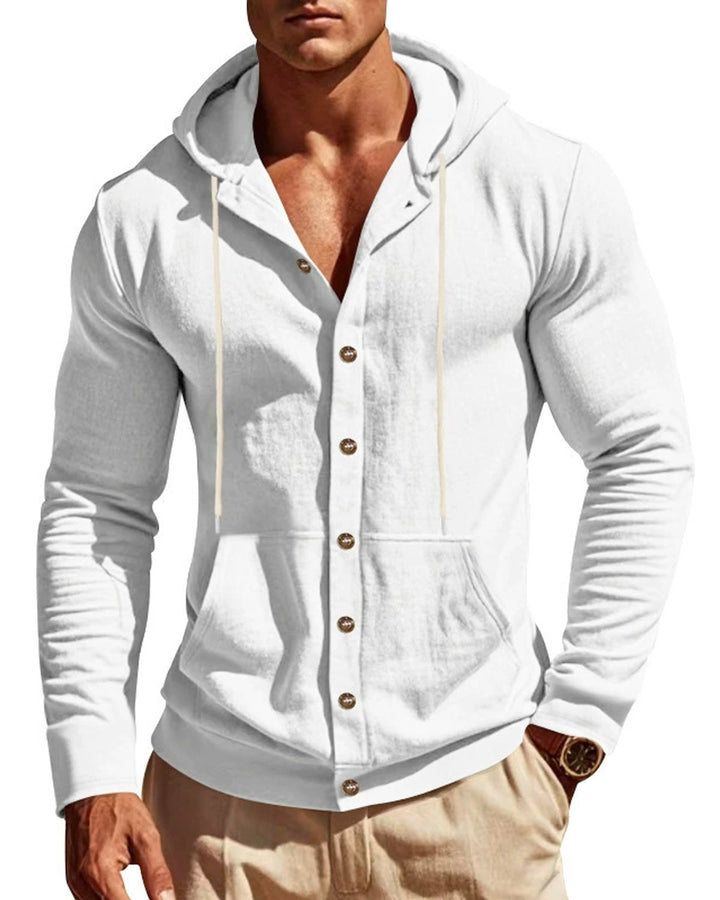 Basic Solid Color Print Men&
