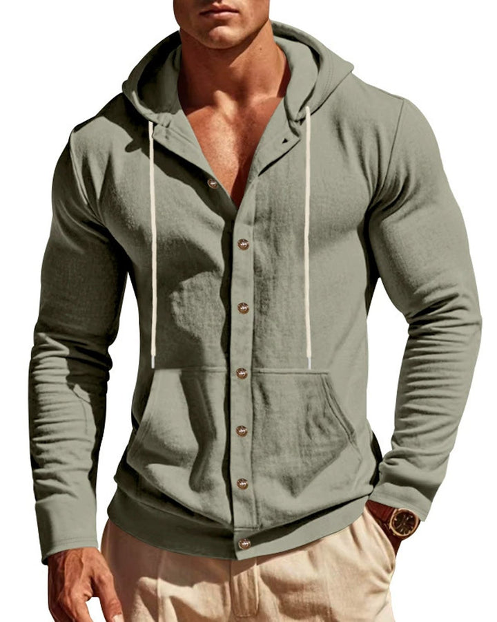Basic Solid Color Print Men&