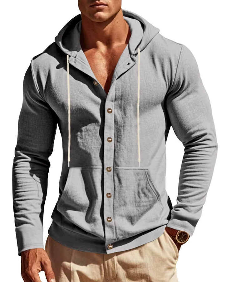 Basic Solid Color Print Men&