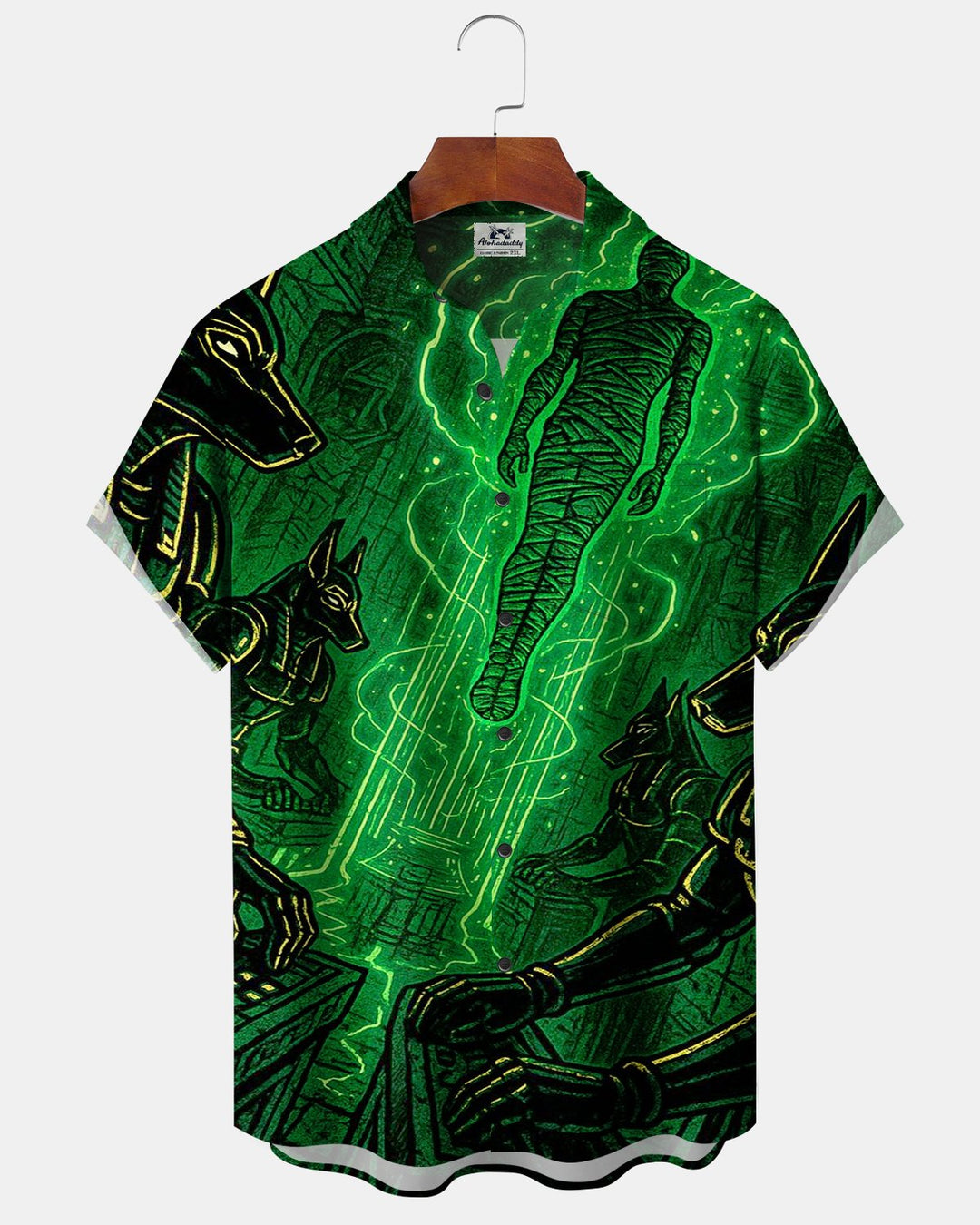 Alohadaddy® Halloween Pharaoh Print Men&