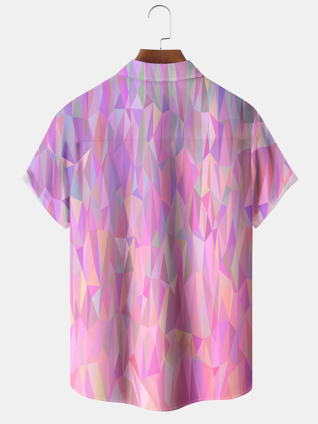 Alohadaddy® Vintage Geometric Ombre Art Print Moisture Wicking Stretch Men&