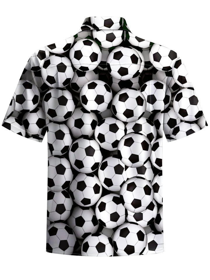 Alohadaddy® Casual Sports Football Print Art Men&