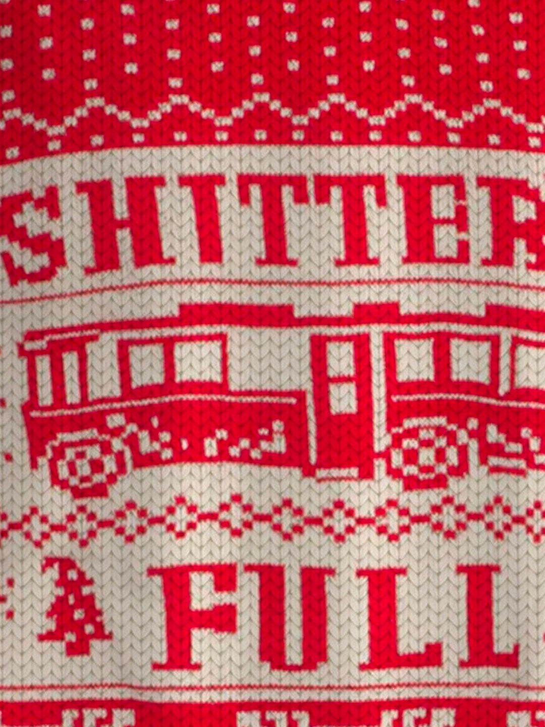 Suéter navideño Alohadaddy, sudadera con estampado digital 3D de película navideña retro para hombre, talla grande y alta