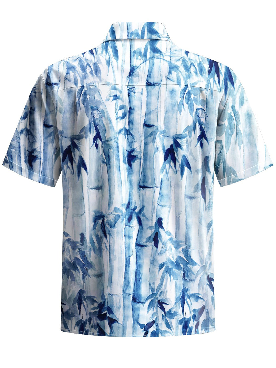 Alohadaddy® Casual Ink Painting Bamboo Art Print Stretch Men&