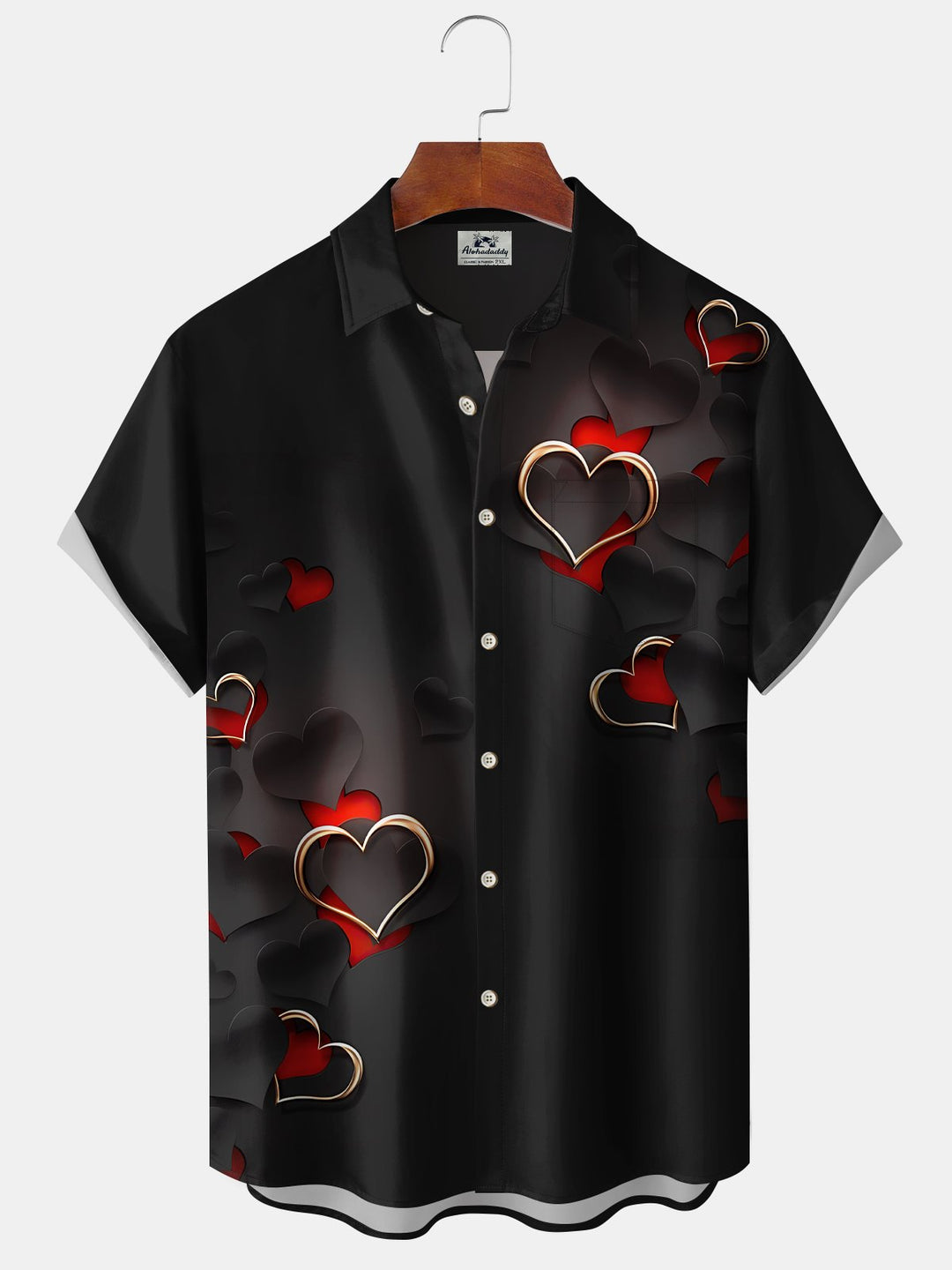 Alohadaddy Gradient Lines 3D Holiday Valentine&