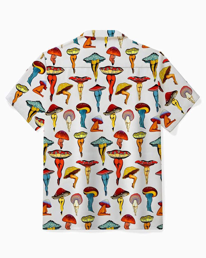 Alohadaddy® Vintage Mushroom Art Print Men&