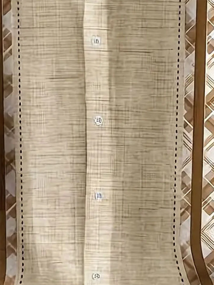 Alohadaddy® Casual Stripe Symmetrical Print Chest Pocket Men&