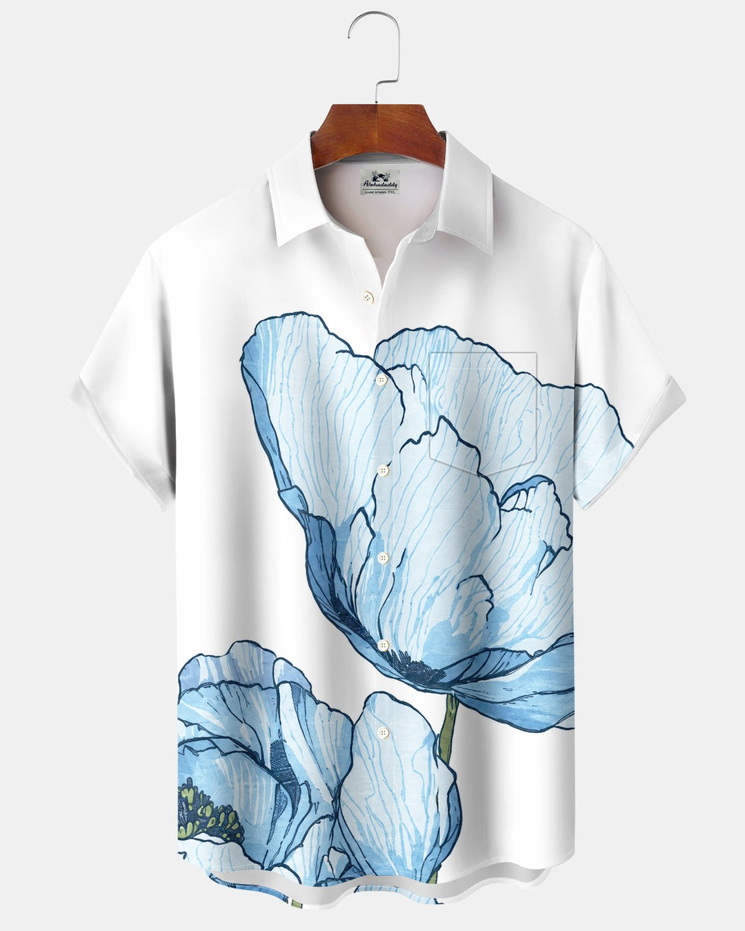 Alohadaddy® Casual Floral Print Men&