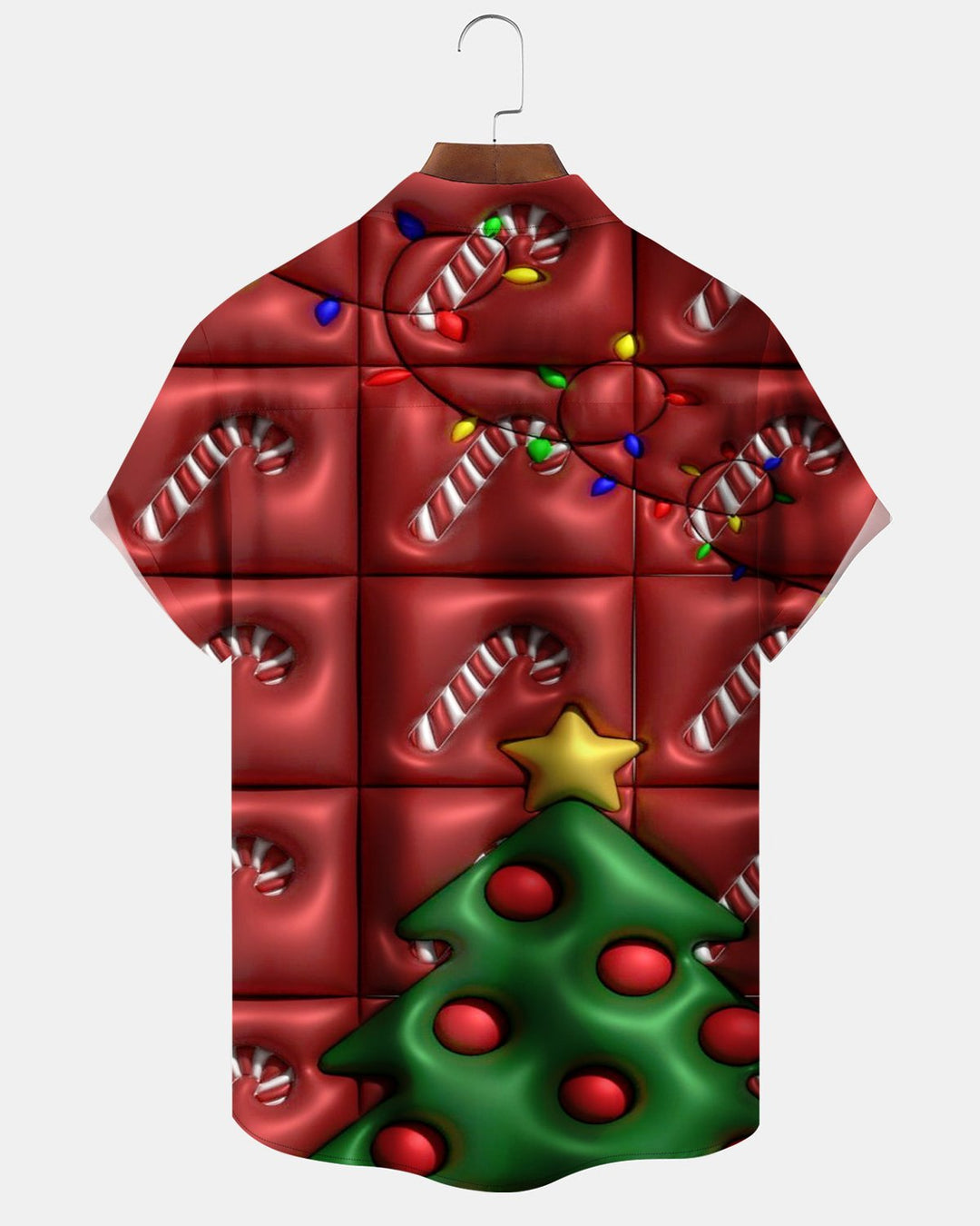 Alohadaddy® Holiday Christmas Fun Christmas Tree Candy Print Men&