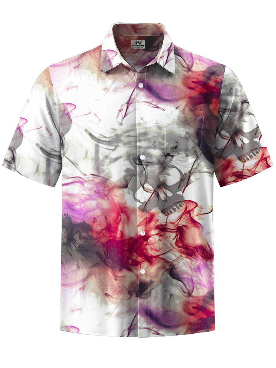 Alohadaddy® Casual Abstract Texture Art Print Moisture Wicking Men&
