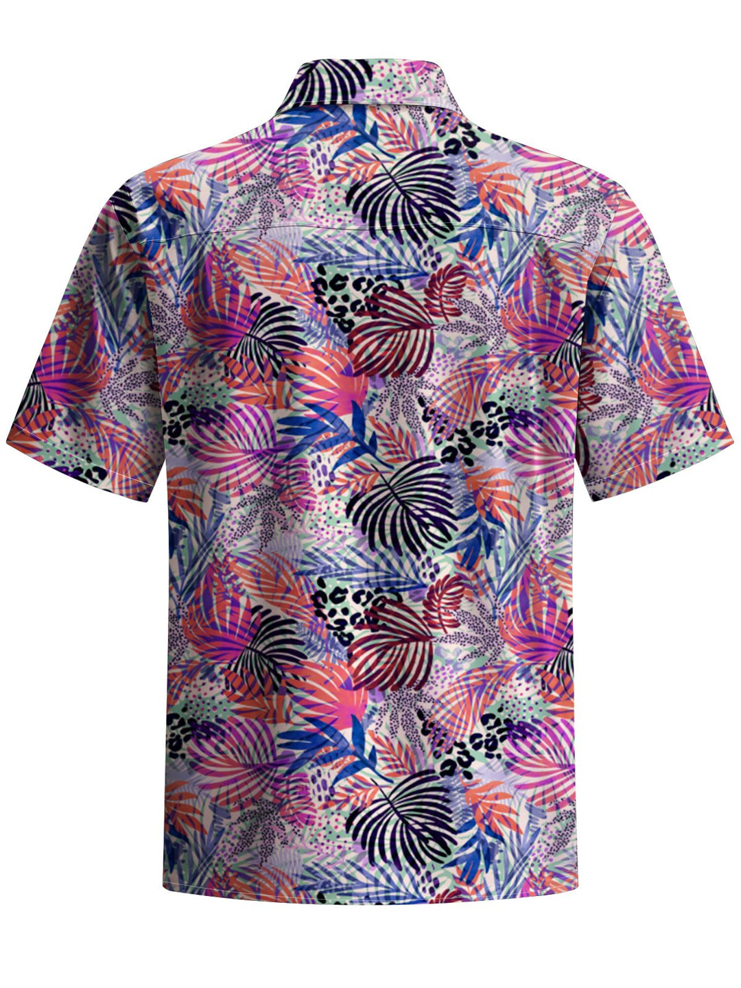 Alohadaddy® Hawaiian Palm Leaf Art Print Pocket Stretch Men&