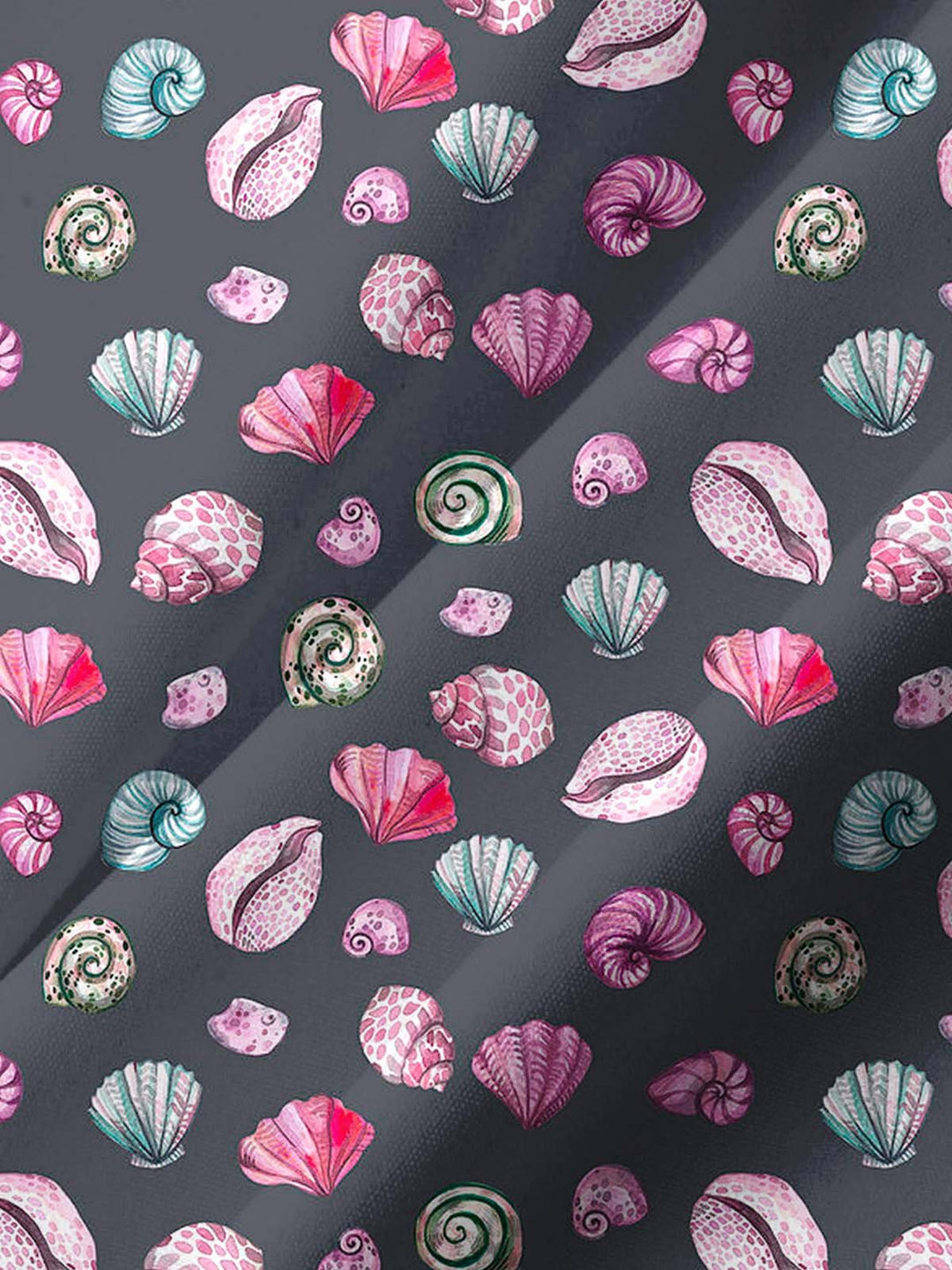 Alohadaddy® Casual Shell Art Print Chest Pocket Stretch Men&
