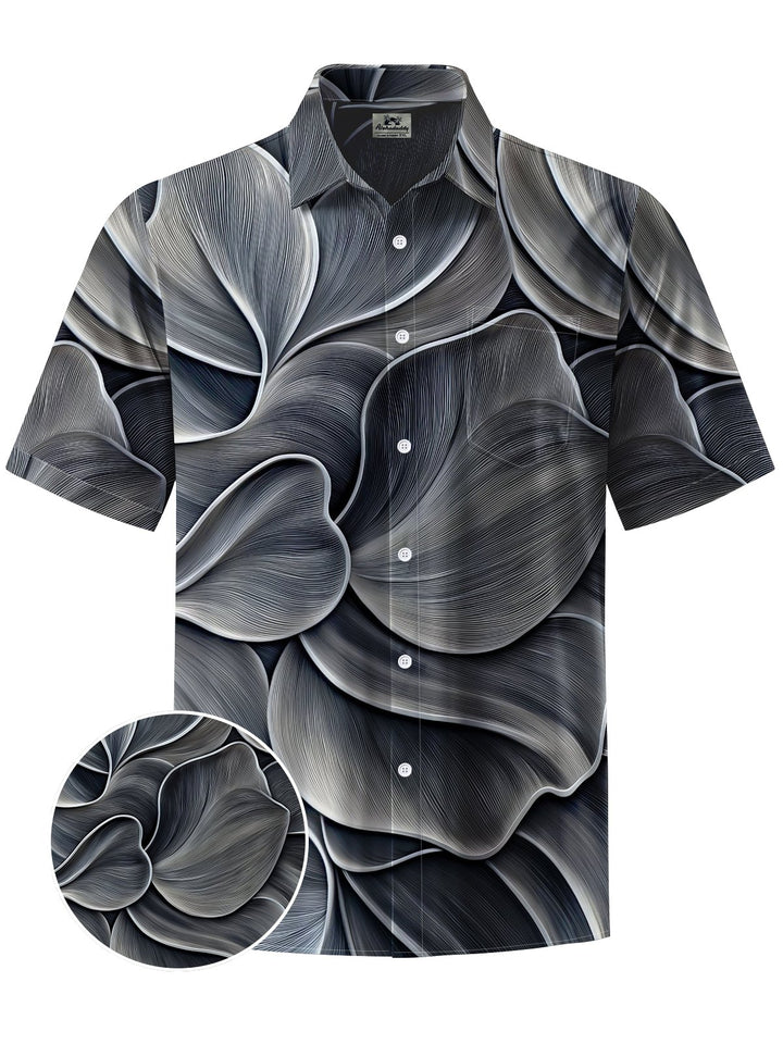 Alohadaddy® Casual Abstract Art Print Moisture Wicking Men&