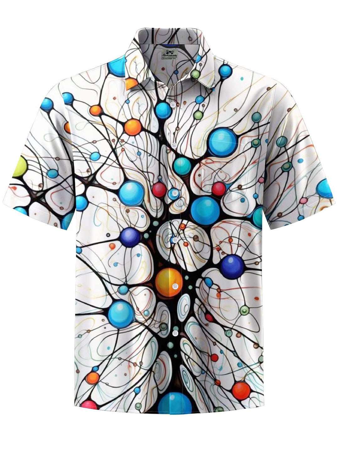 Alohadaddy® Casual Abstract Print Art Pocket Elastic Men&