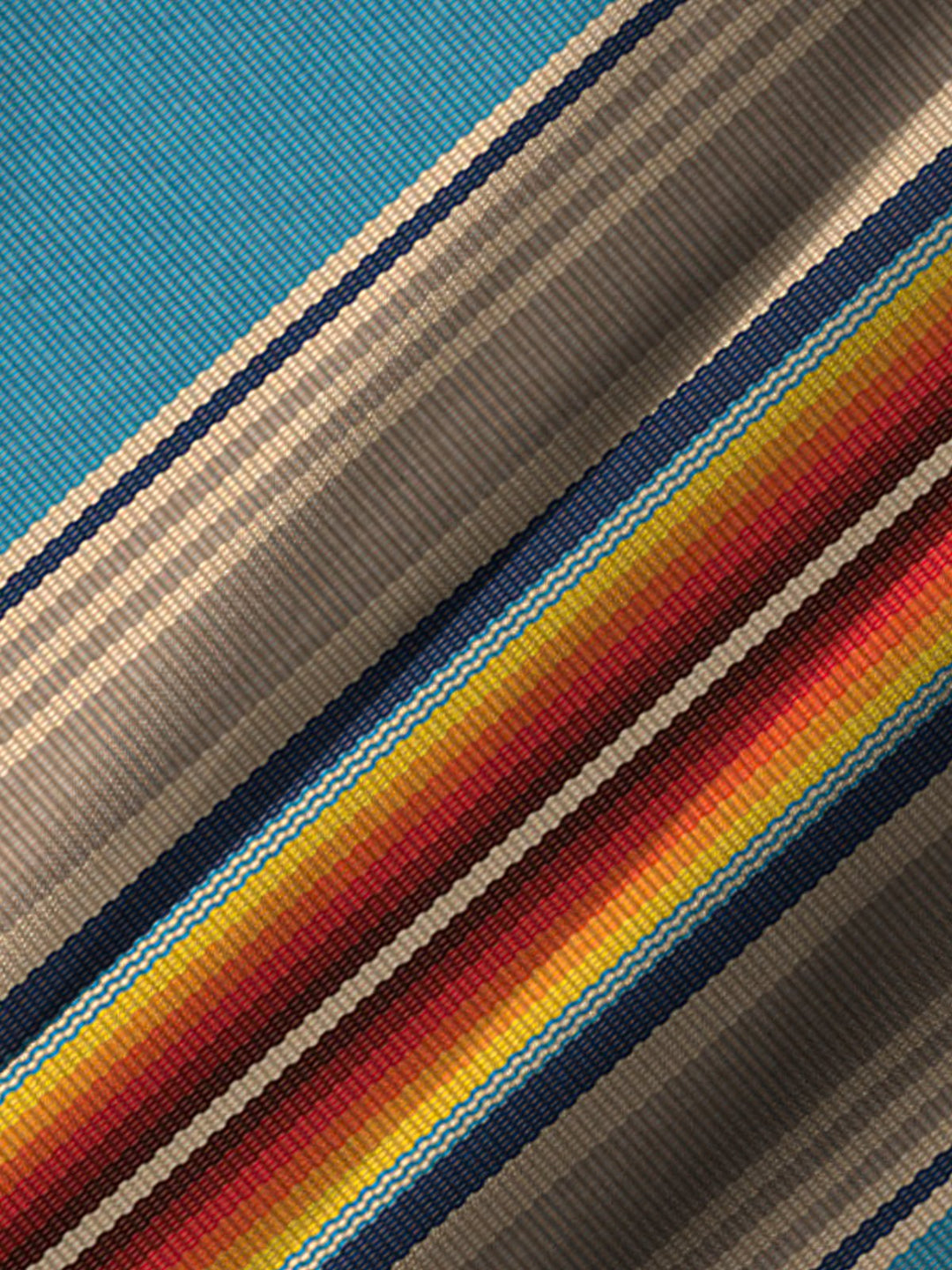 Alohadaddy® Vintage Stripe Print Pocket Button Stretch Men&