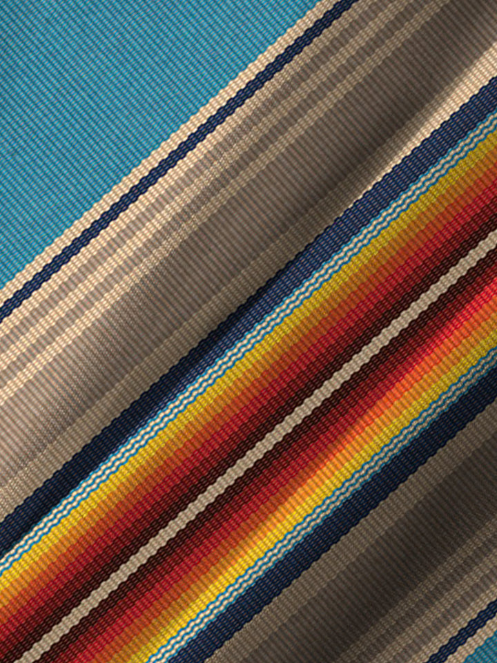 Alohadaddy® Vintage Stripe Print Pocket Button Stretch Men&