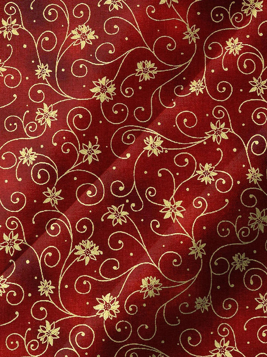 Alohadaddy® Holiday Christmas Floral Art Print Pocket Stretch Men&