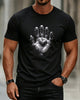 Alohadaddy® Men's Casual Rock-Style Streetwear Short-Sleeve T-Shirt