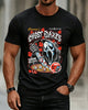 Men's Casual Halloween Spooky Ghost T-Shirt