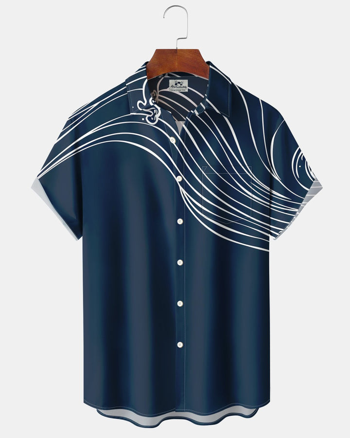 Alohadaddy® Casual Geometric Print Men&