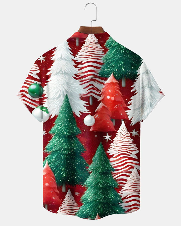 Alohadaddy® Holiday Christmas Tree Print Men&