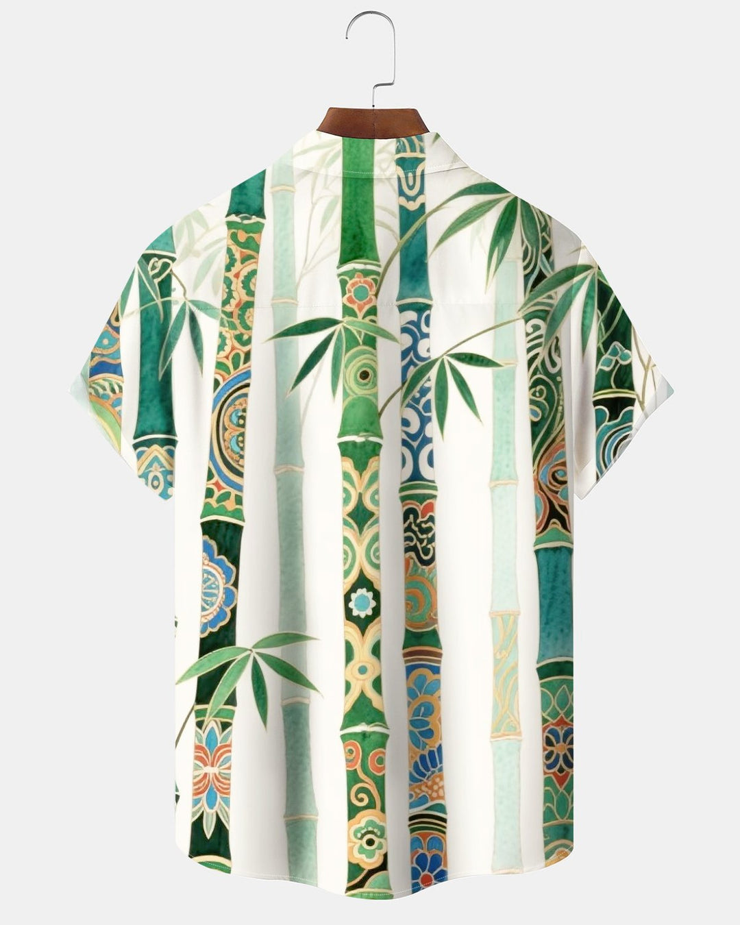 Alohadaddy® Casual Bamboo Art Print Men&