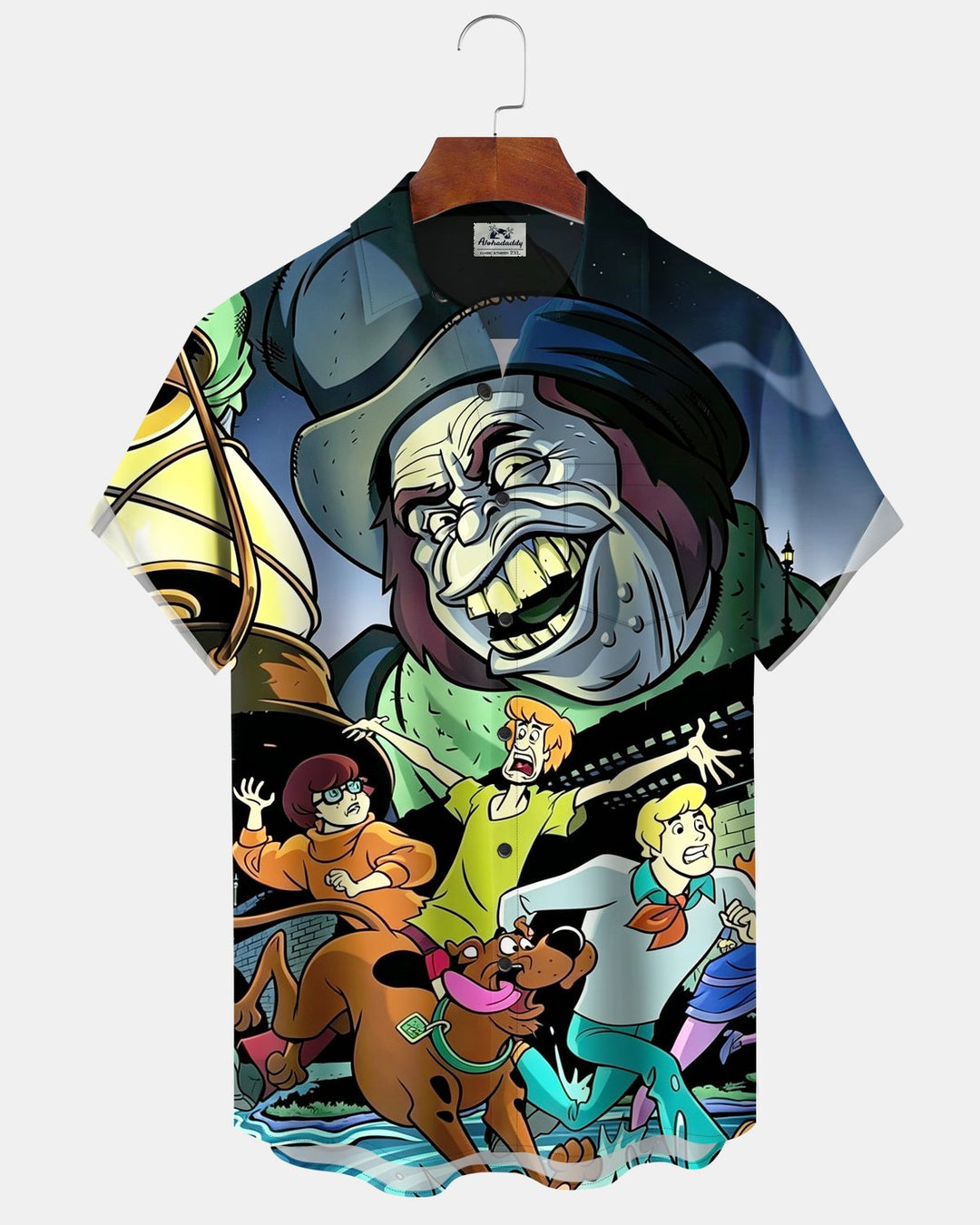 Alohadaddy® Halloween Portrait Adventure Print Men&