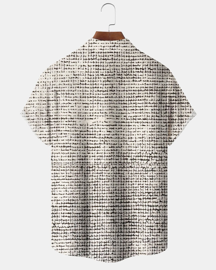 Alohadaddy® Casual Minimalist Polka Dot Solid Color Print Men&