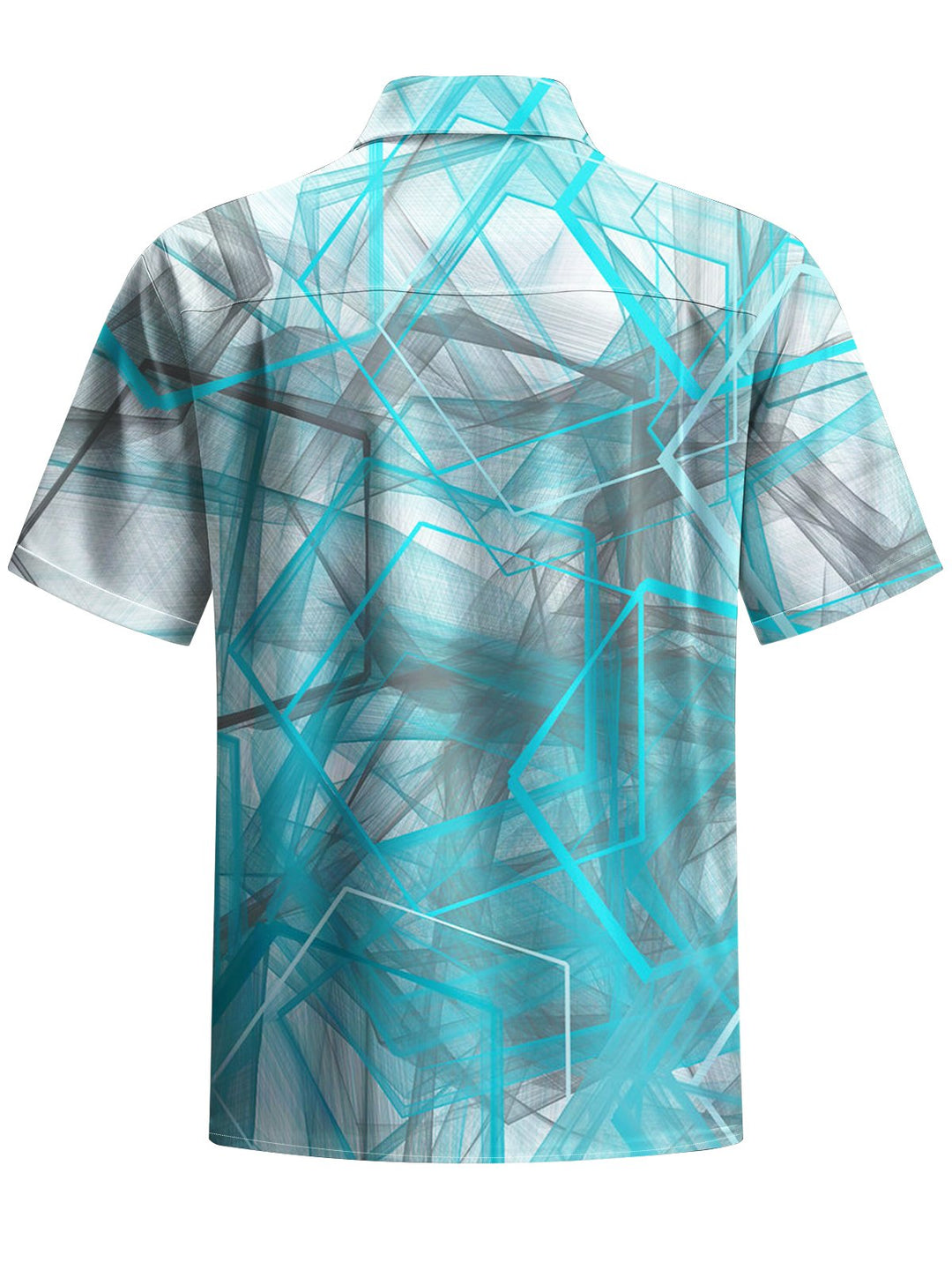 Alohadaddy® Casual Geometric Print Art Pocket Stretch Men&