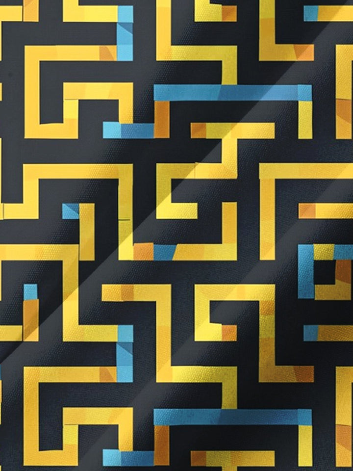 Alohadaddy® Casual Geometric Print Men&