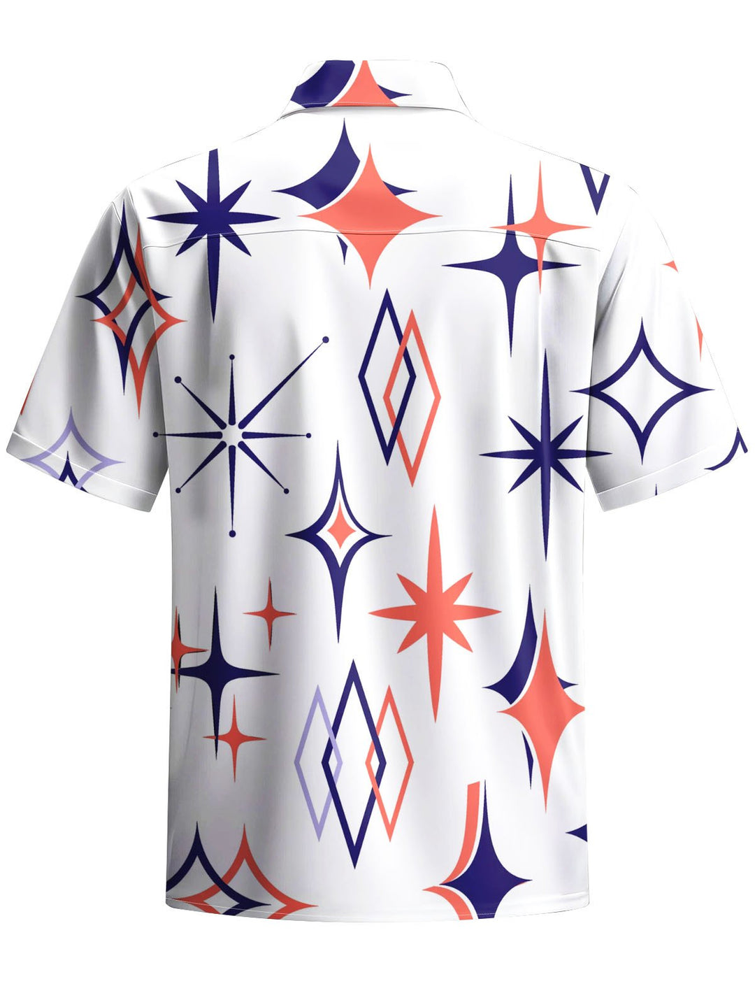 Alohadaddy® Casual Geometric Art Print Stretch Pocket Men&