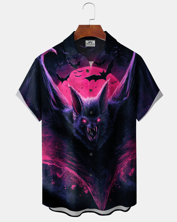 Alohadaddy® Halloween Bat Print Men&