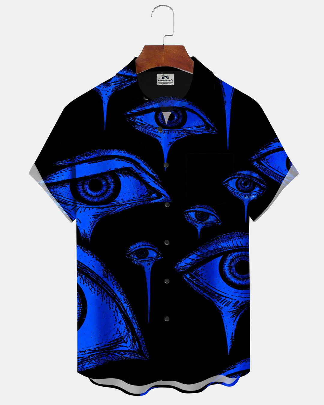 Alohadaddy® Retro Art Eye Print Men&